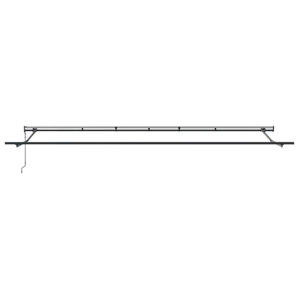 Tenda Retrattile arancione e marrone 600 × 350 cm 3331707