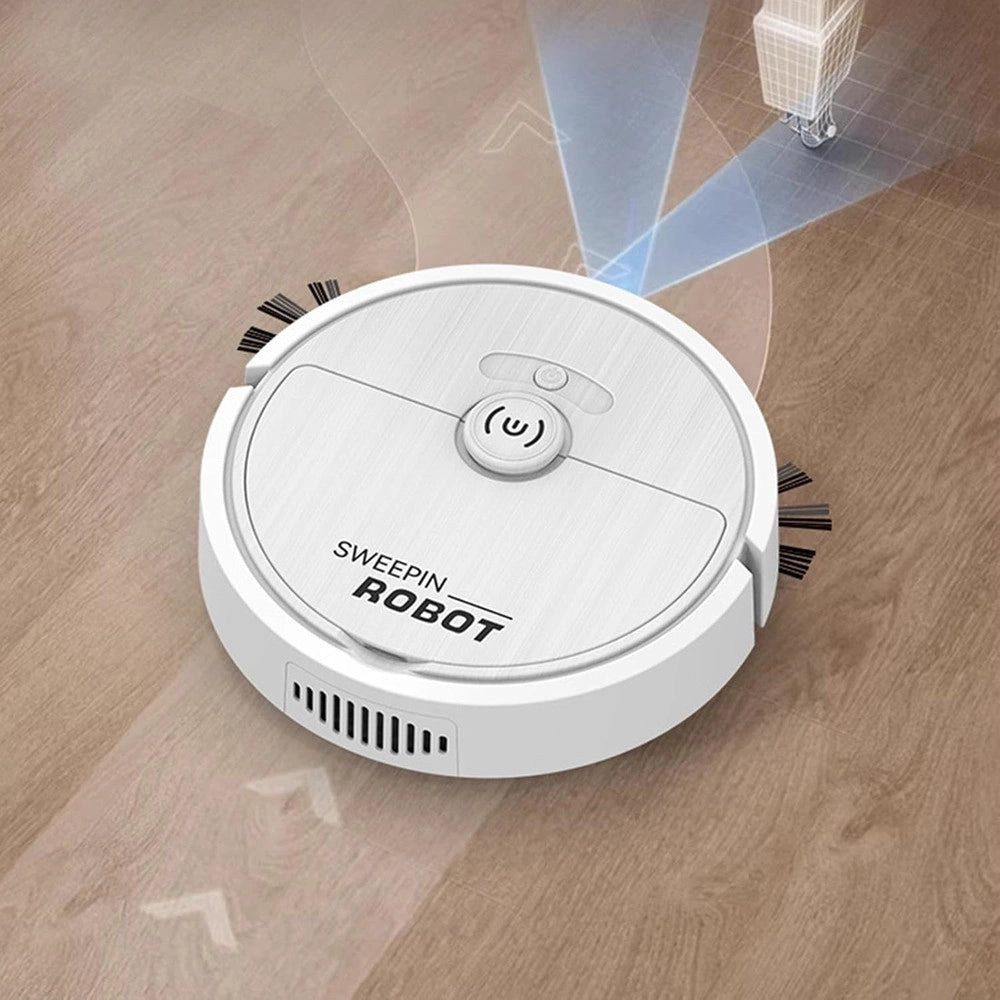 Trade Shop - Robot Spazzante Aspirapolvere Automatico Intelligente Multifunzione Per Pulizia Casa -