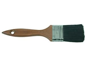 PENNELLESSE SETOLA NERA MANICO LEGNO- - mm.70x14x59 - 12 pezzi FEUDO