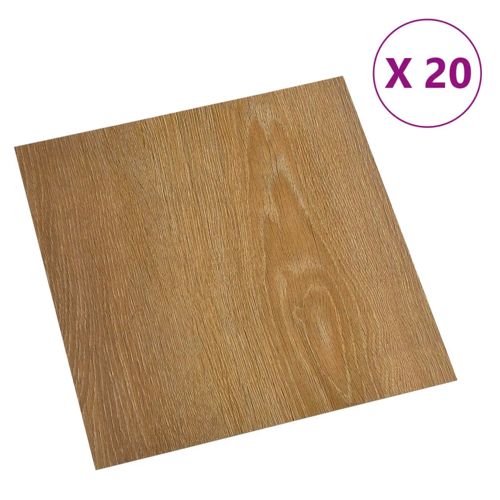 Plance per Pavimentazione Autoadesiva 30,5 x 30,5 cm 20 pcs PVC 42046371