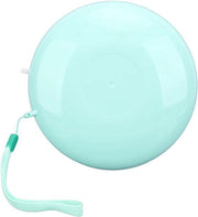 Scatola per snack verde divisa con coperchio - contenitore per viaggi - piatti per snack per feste - organizzatore di frutta rotante 360° - verde menta.