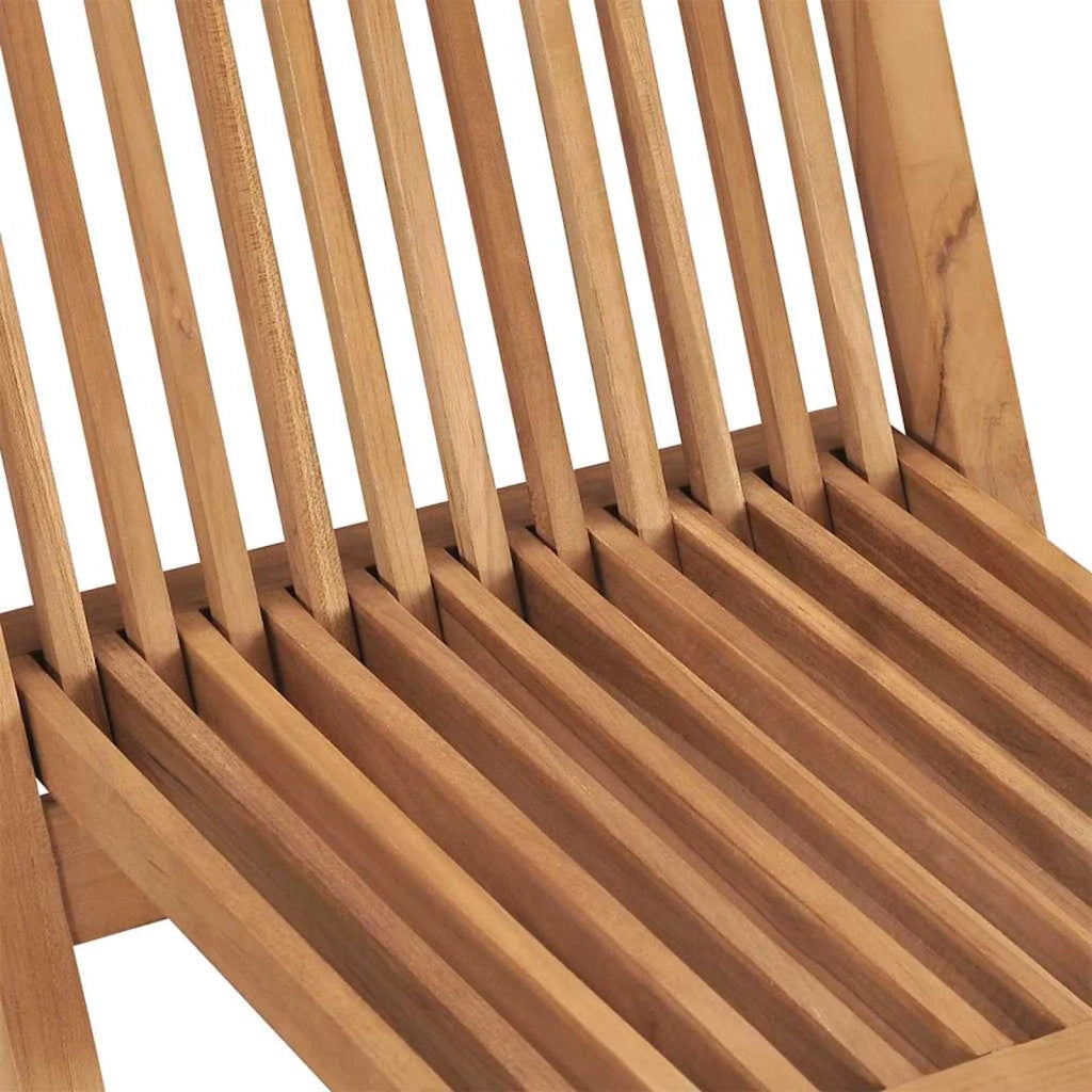 Set Bistro da Giardino 3 pcs Marrone Legno Teak Massello 3437358