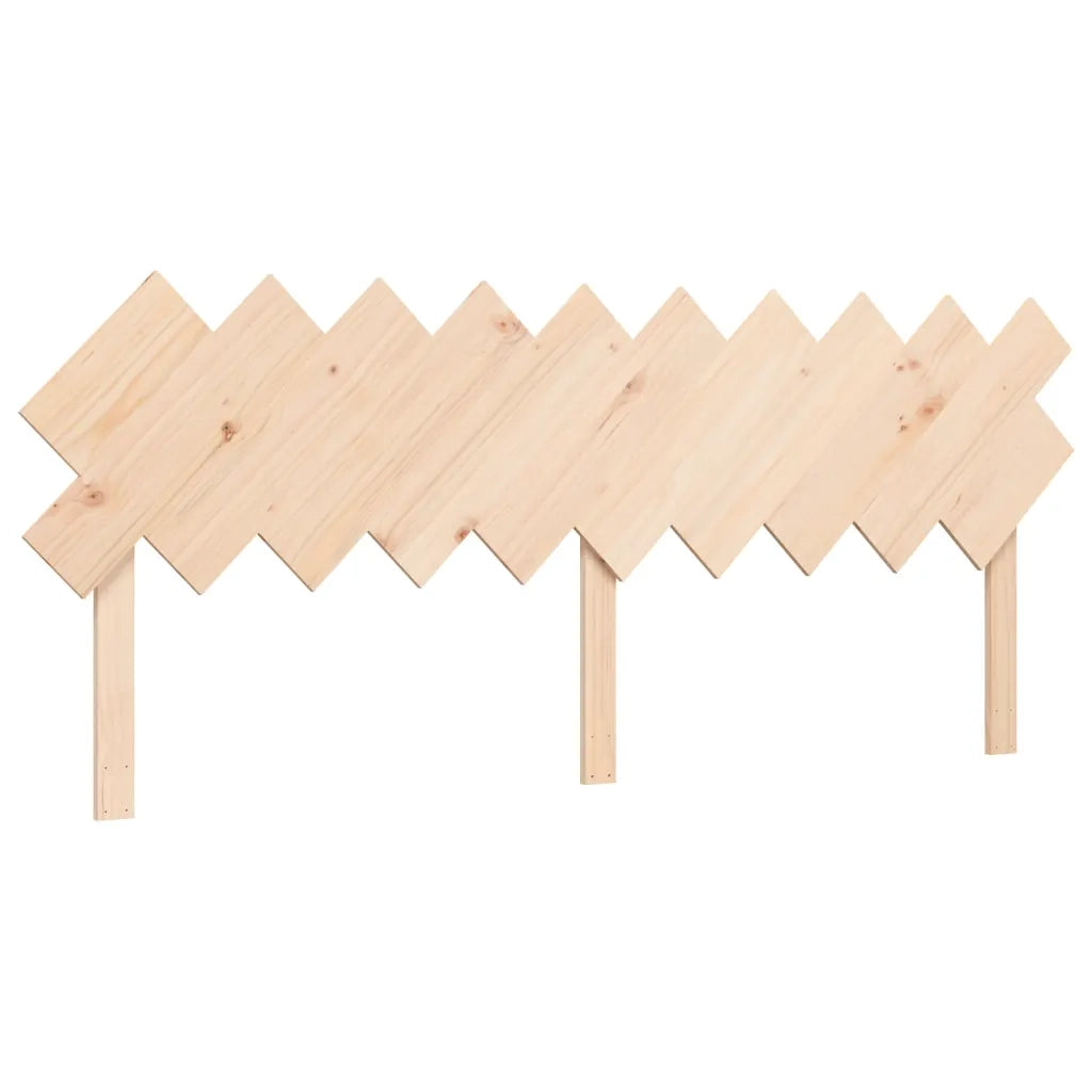Letto matrimoniale | Letto per adulti | Letto per Anziani con Testiera 200x200 cm in Legno Massello