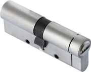 Cilindro di sicurezza per porte con 5 chiavi anti-scassamento, protezione standard 6-punta, profilo euro verniciato, cilindro 80mm