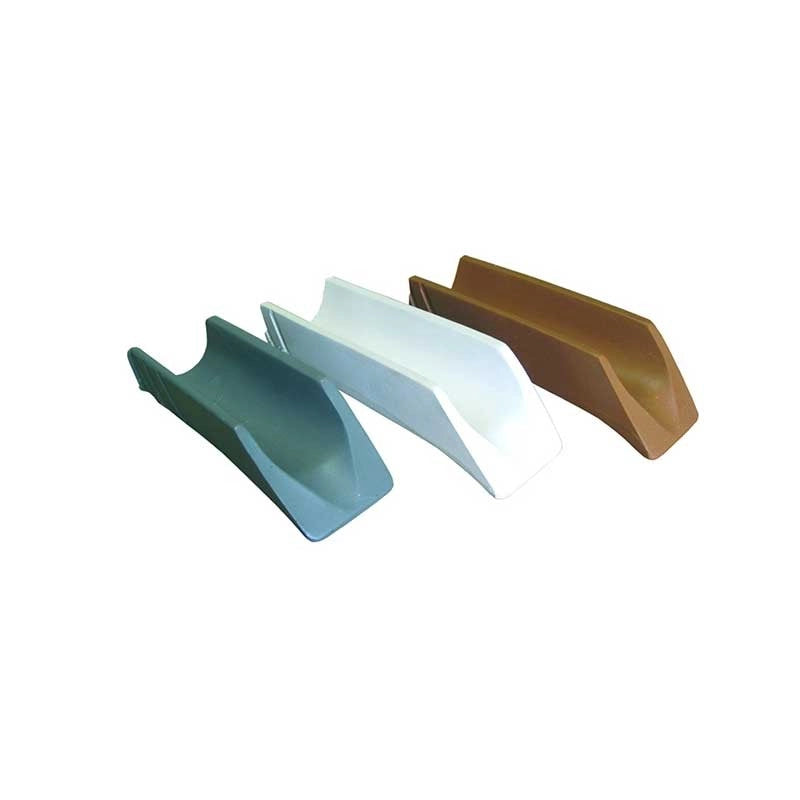 Gocciolatoio in marmores  - aperto : Colore - Grigio, Dimensione - 20x6 cm