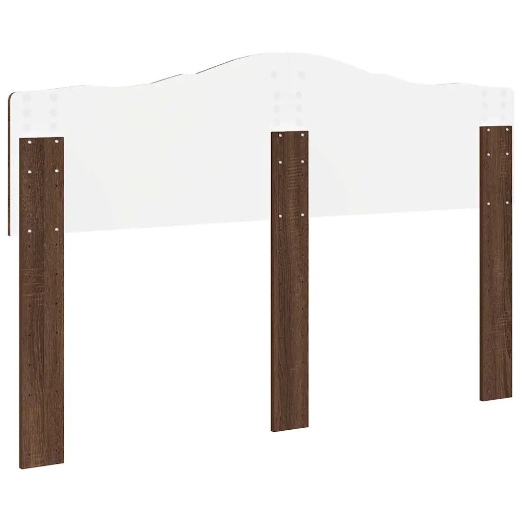 Testiera-Testata-Testiera Decorativa Rovere Marrone 140 cm Legno multistrato 952140
