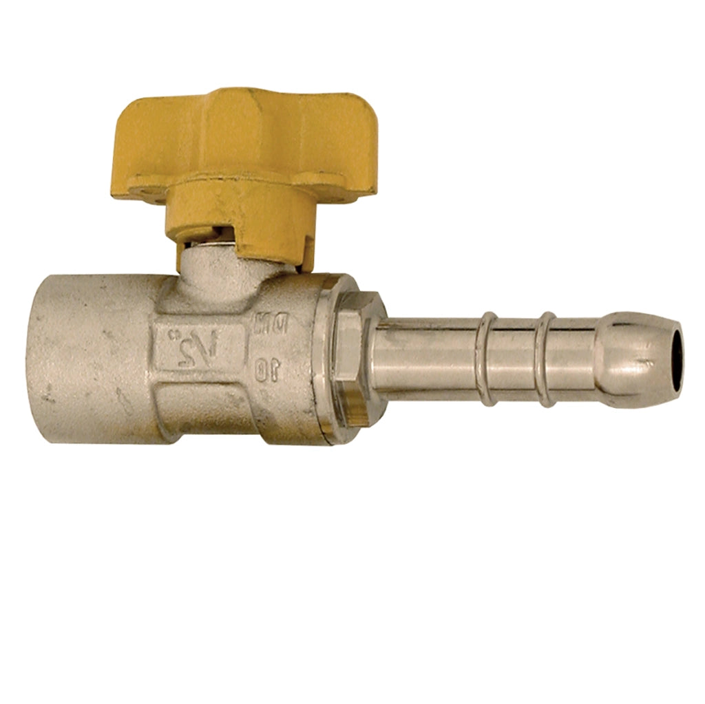 Valvola Gas Dritta Metano F 3/8"       E