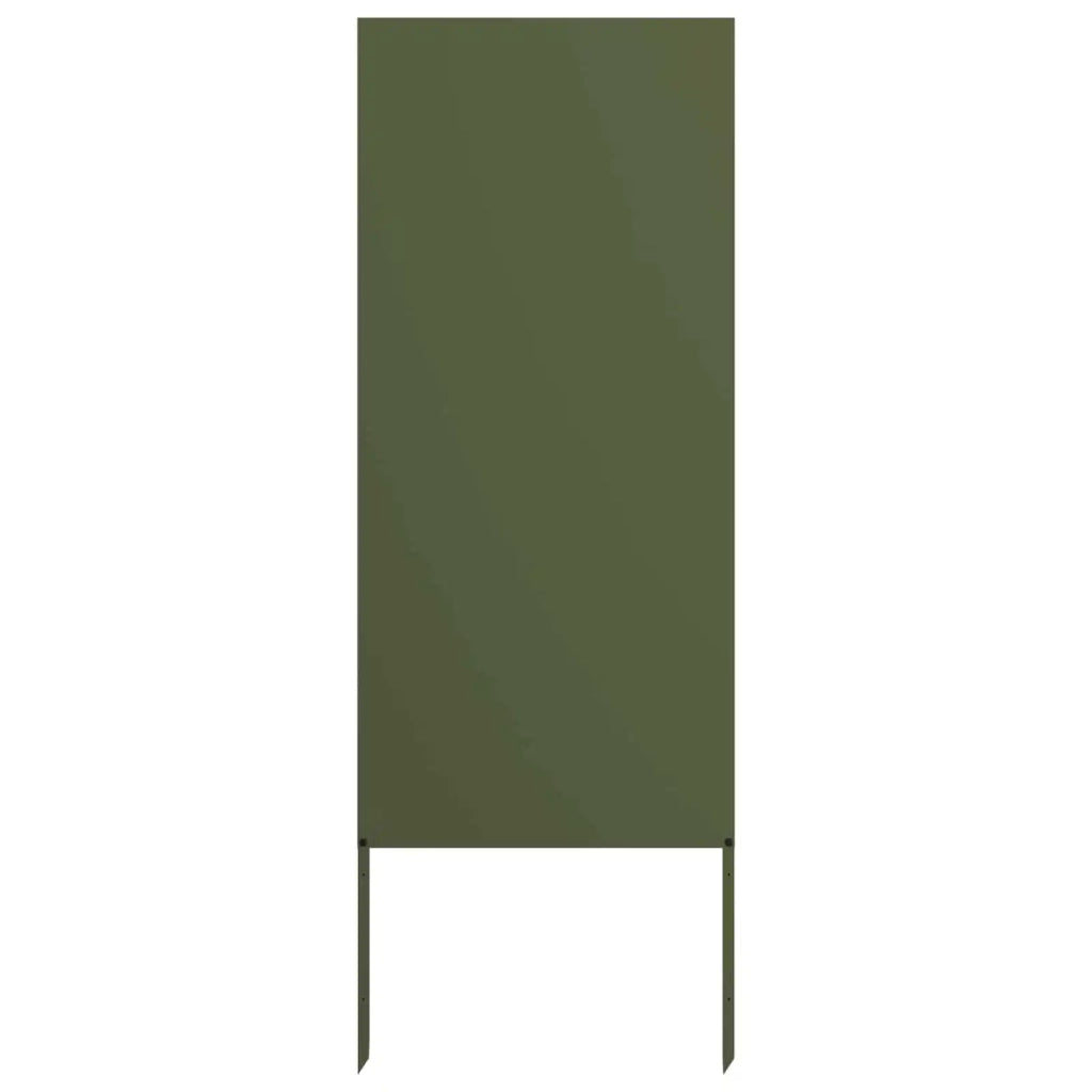Schermo per privacy in giardino Oliver verde 50 x 140 cm 876290