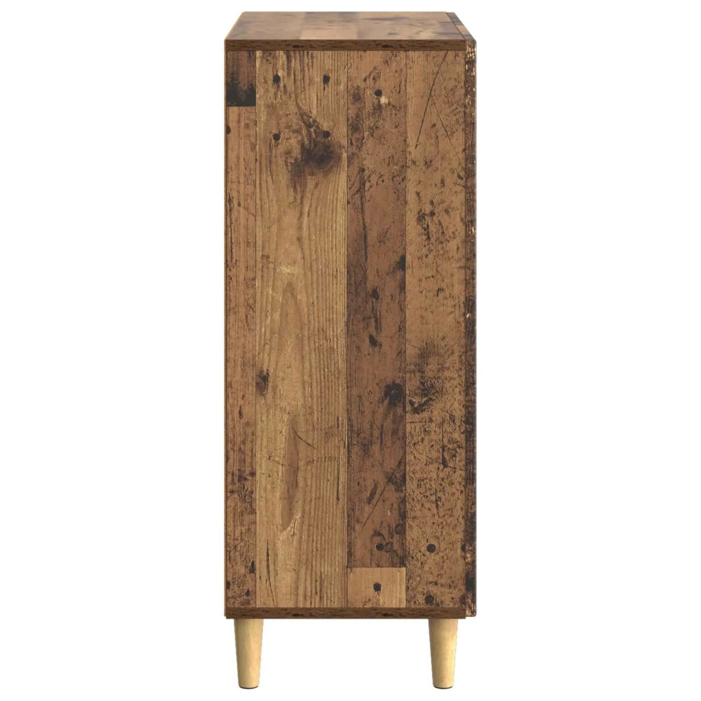 Credenza | Madia | Buffet da pranzo | Armadio da pranzo Legno antico 66 x 34,5 x 90 cm Legno ingegnerizzato