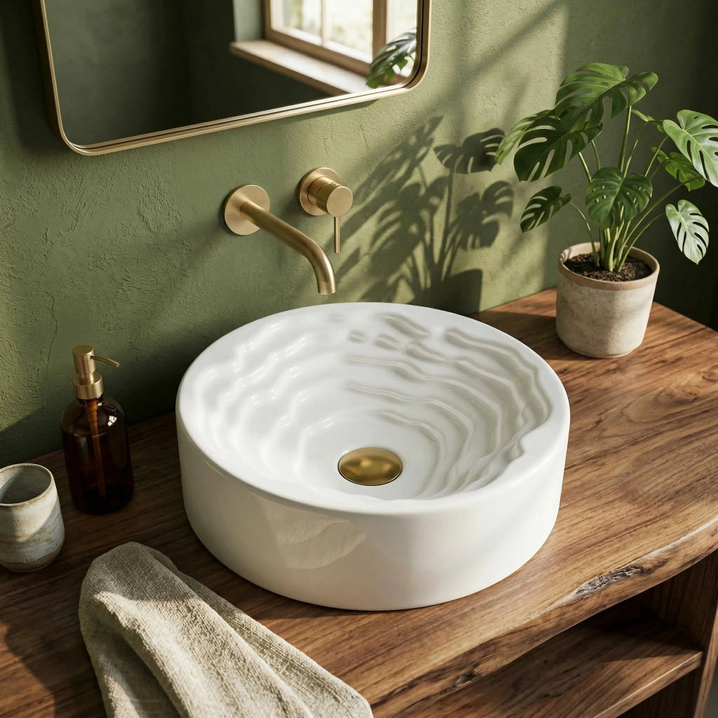 Lavabo Da Appoggio Rea Calla