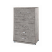 Mobile 4+2 Cassetti Kit Cemento cm 70x41x112h - Sarmog