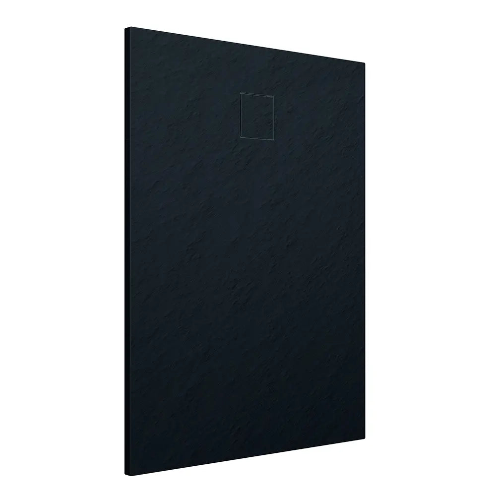 Piatto doccia 70x100 cm colore nero effetto pietra | Samos