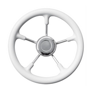 RUOTA TIMONE BIANCA Ø MM.280 STEERING WHEEL Ø MM.280