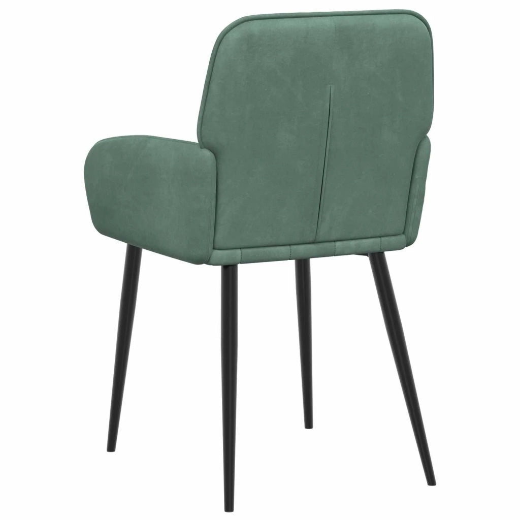 Sedie da pranzo 6 pcs Velluto (V) Verde Mare 56,5 x 50 x 86 cm 3428184