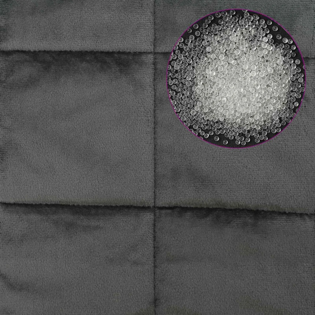 Coperta Ponderata Antracite 140 x 200 cm 6 kg 100% Cotone 205T 3442977
