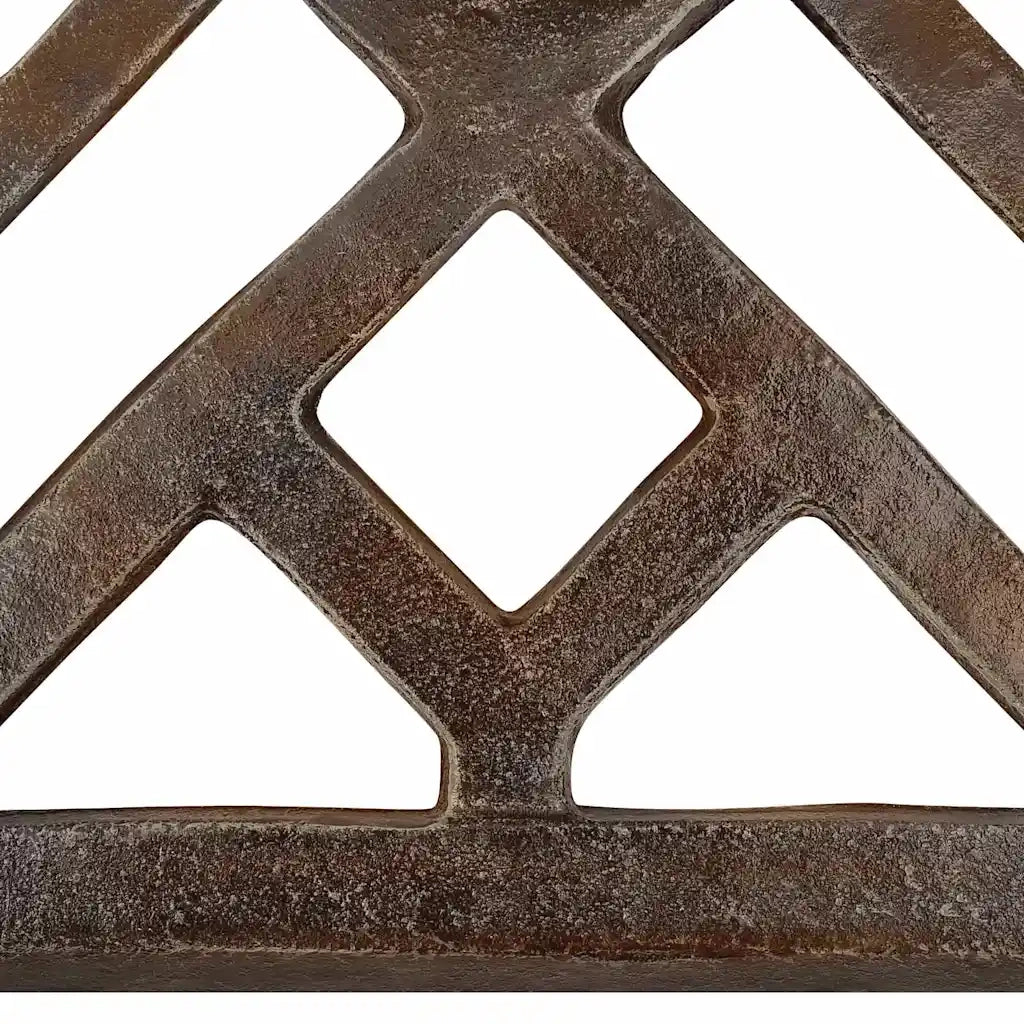 Base per ombrellone-Supporto per ombrellone Bronzo 44x44x31 cm in Ghisa 666877