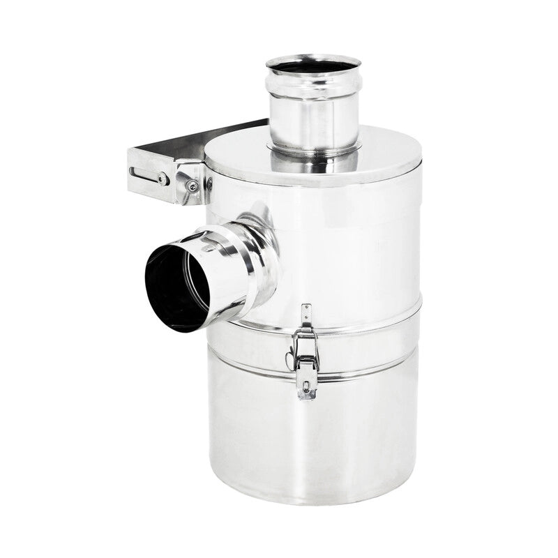 ABBATTITORE FUMI AD ACQUA INOX AISI 304 D 10 CM