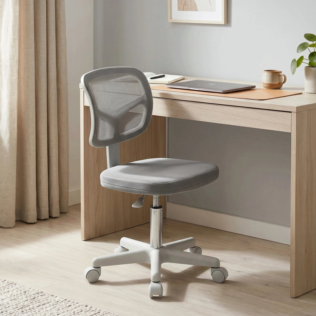 Sedia da Ufficio Ergonomica Senza Braccioli ¨C Minimal ¨C Grigio