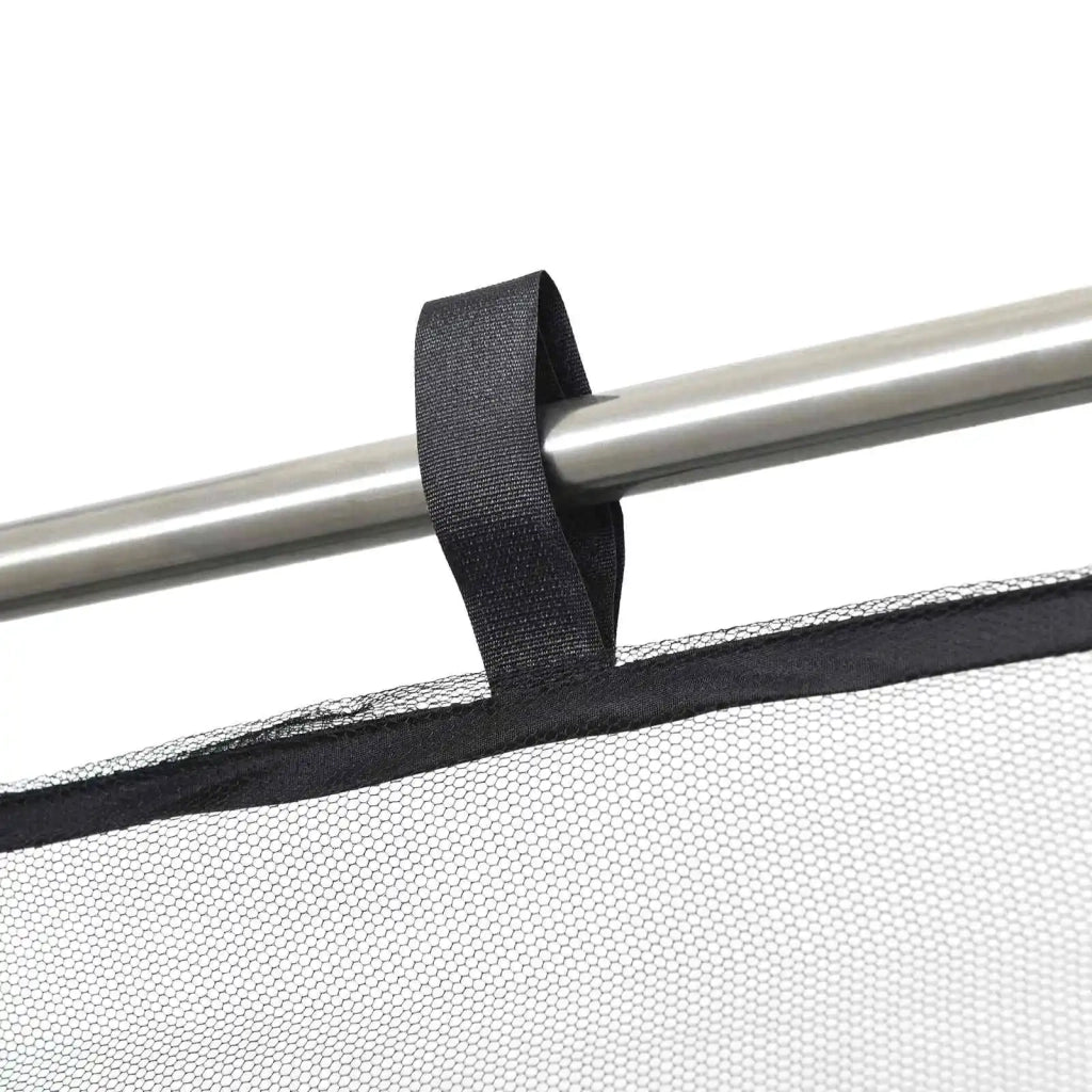Rete per zanzare per gazebo 220 a maglia 220 mesh Nero 42033544