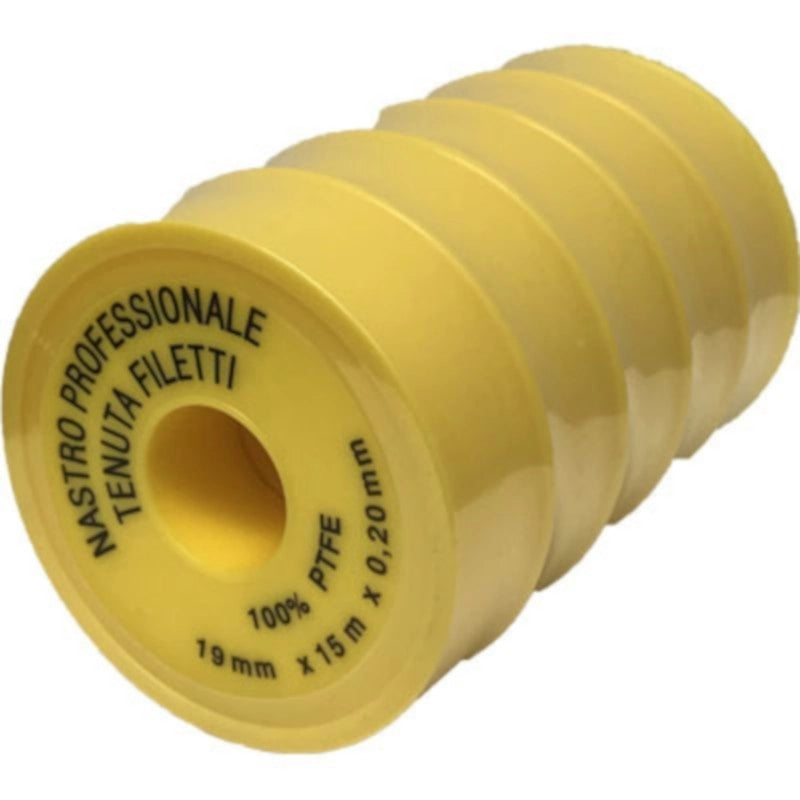 NASTRO TEFLON PROFESSIONALE 3/4 15 x 3/4 - 19 - 5 pezzi