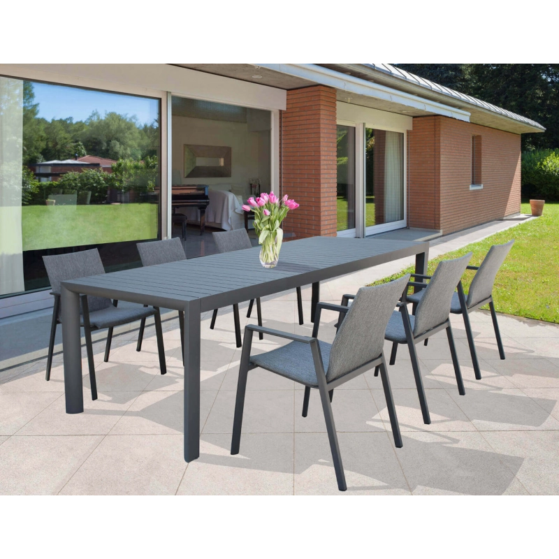TAVOLO HOUSTON 160/240 X 100