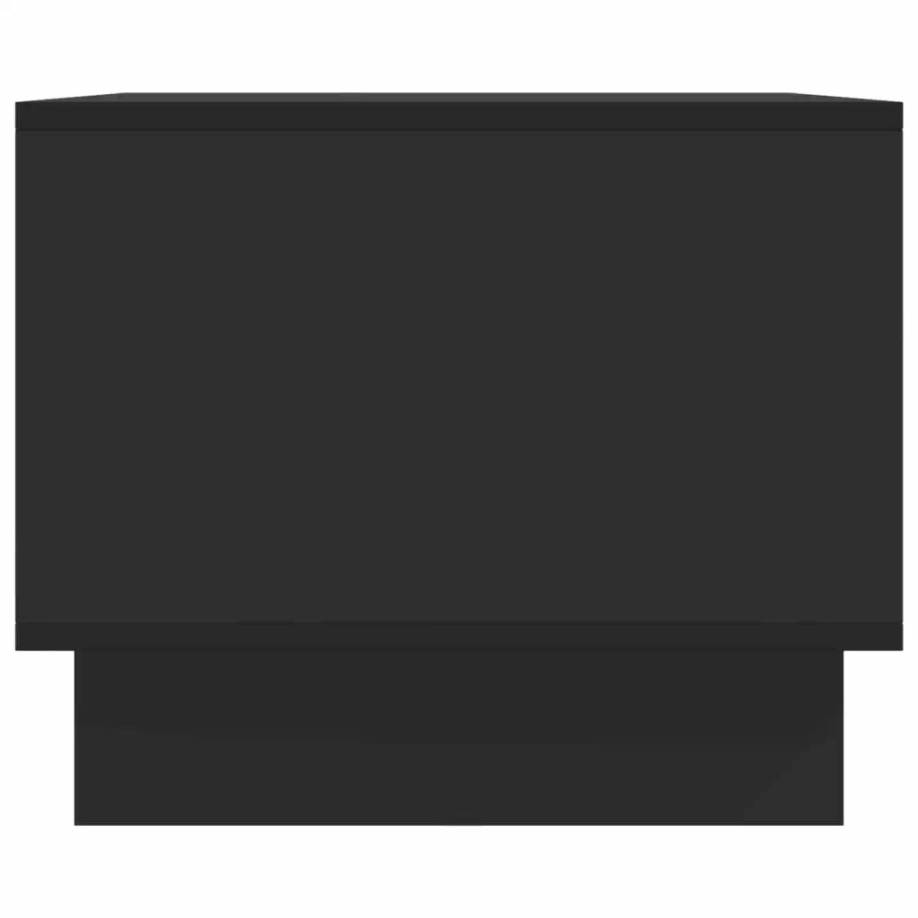 Tavolino da salotto | Tavolino da caff¨¨ | Tavolino da Soggiorno Nero 90 x 50 x 40 cm Legno ingegnerizzato