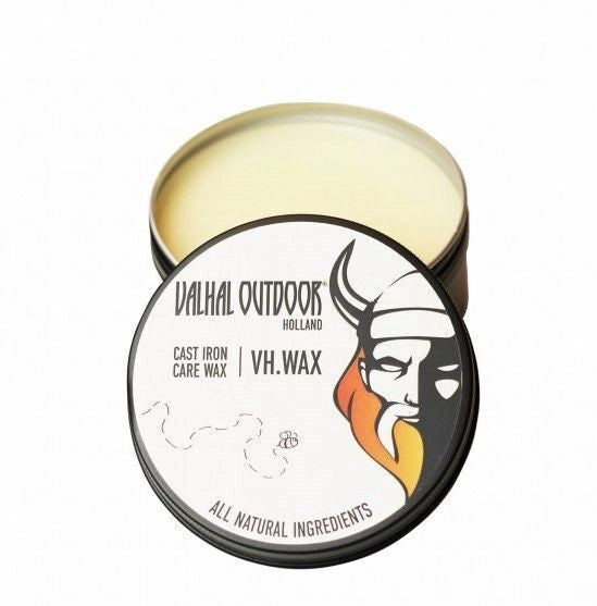 Valhal Outdoor VH.WAX Cera Naturale Cura e Stagionatura Accessori in Ghisa 125 Kg