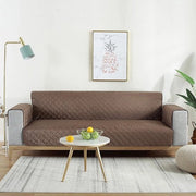 Cuscino per loveseat impermeabile - Protezione contro cani e gatti - colore caffè