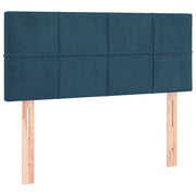 Testiera | Testata Blu scuro 90x5x78/88 cm in Tessuto