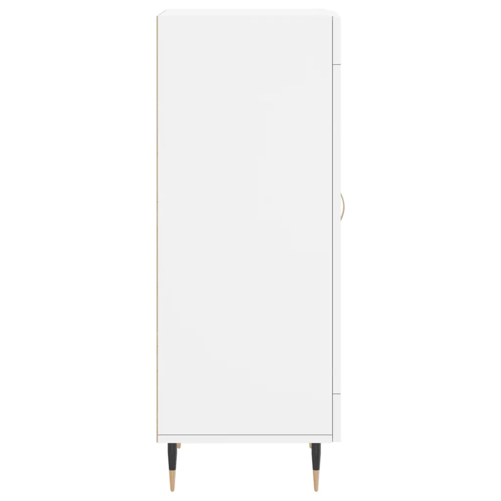 Credenza-Buffet-Armadio da cucina Bianca 34,5x34x90 cm in Legno Multistrato 694109