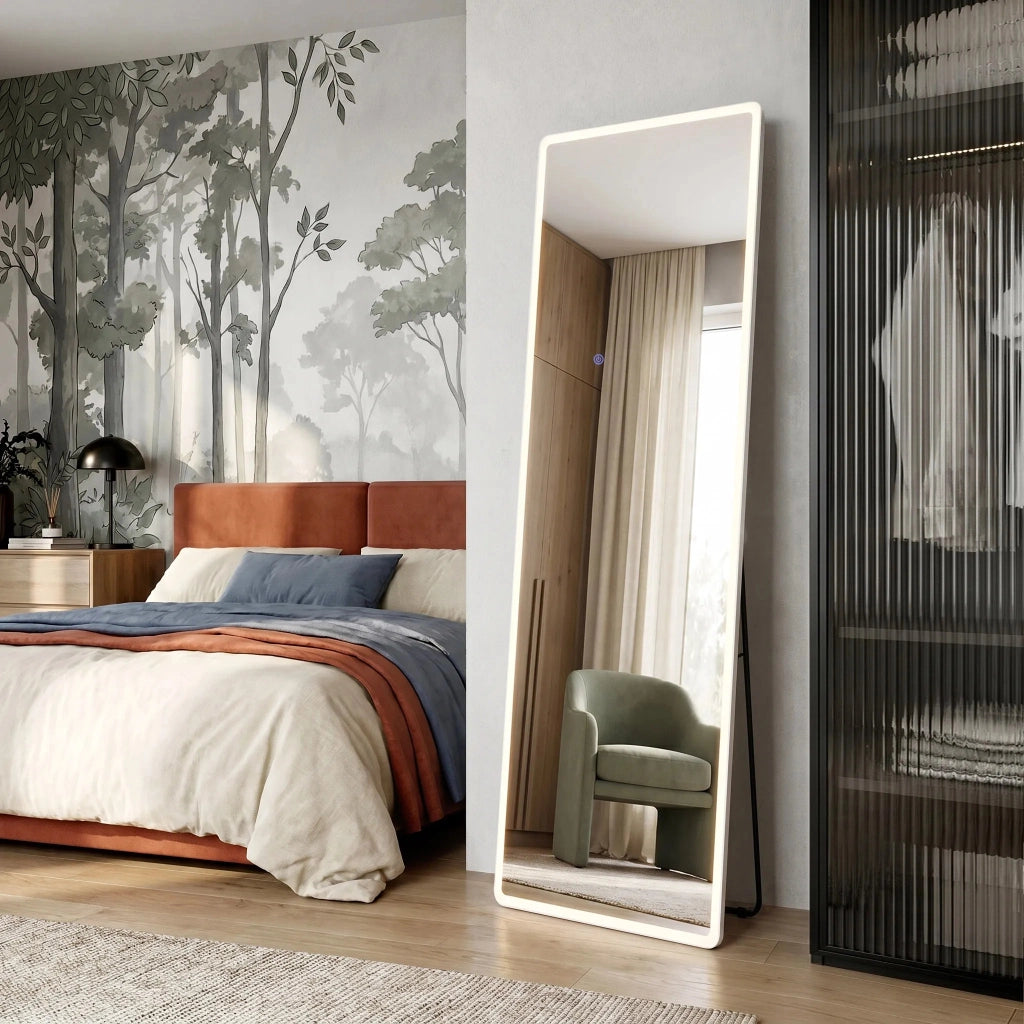 Specchio Led Classico 50x160cm White