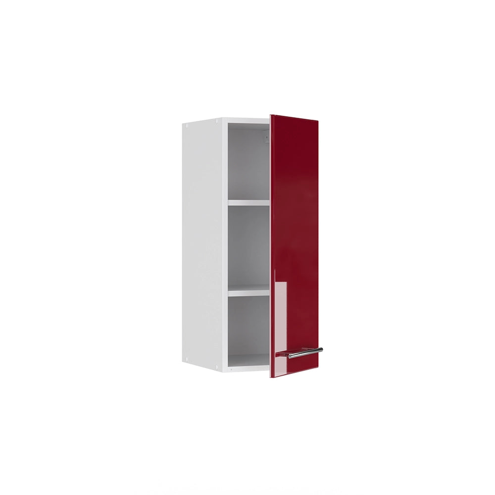 Vicco Mobile bagno Rosso bordeaux lucido 30 x 72 cm