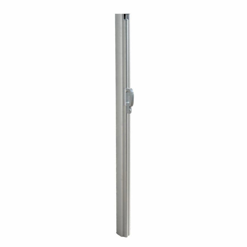 Tenda laterale alluminio tessuto grigio cm 300x160