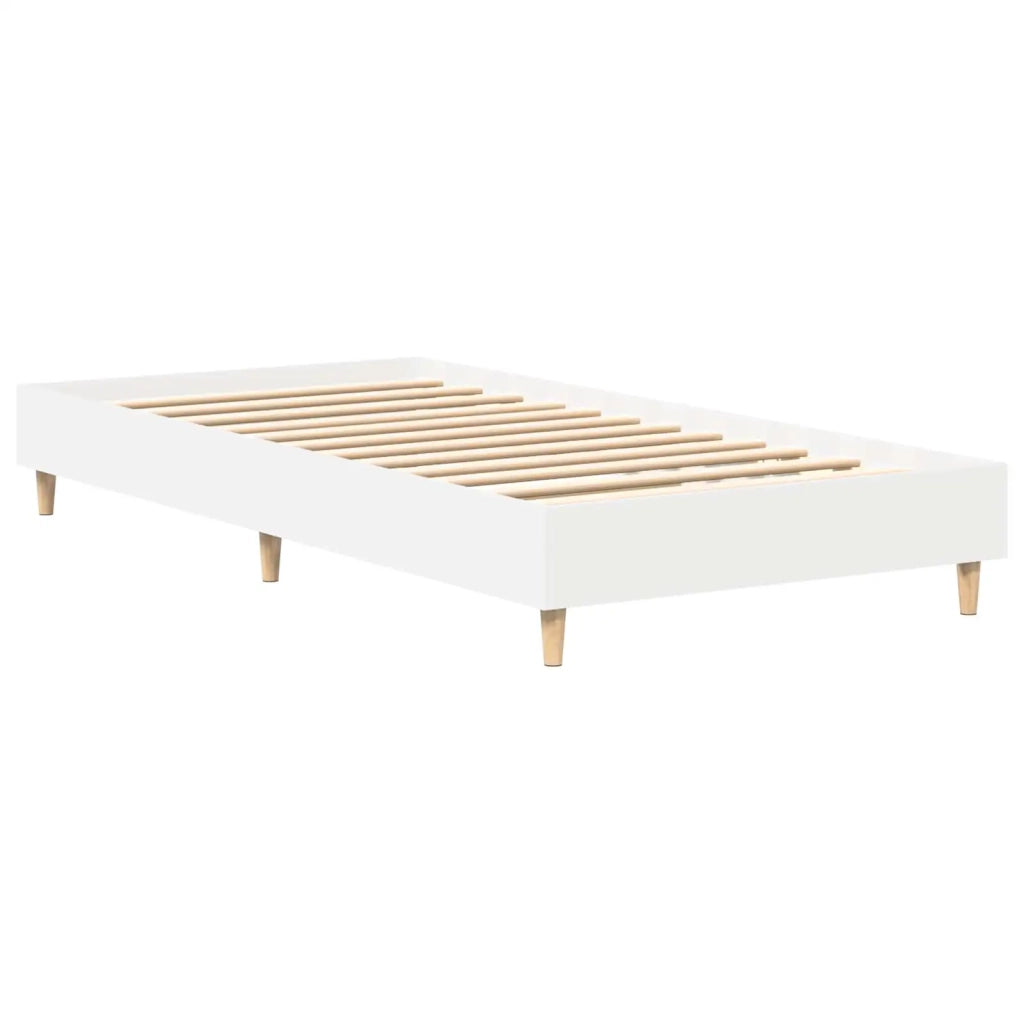 Struttura del letto Bianco Legno ingegnerizzato 8009059