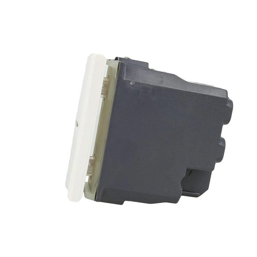 Trade Shop - Invertitore 1p 16a Assiale Colore Bianco Compatibile Con Bticino Axolute -