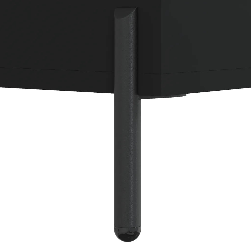 Mobile TV | Armadietto TV | Mobile Porta TV Nero 80x36x50 cm in Legno Multistrato
