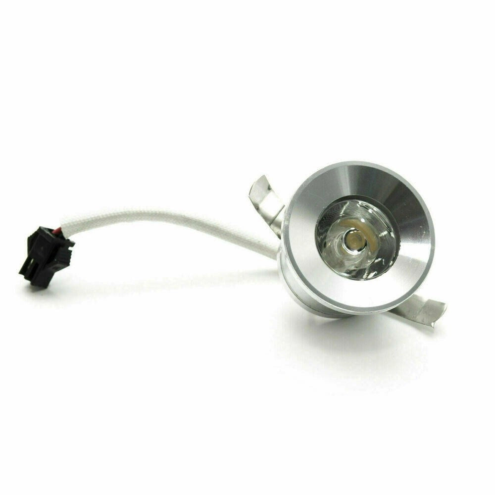 Trade Shop - Faretto Incasso Led 1 Watt Mini Spot Luce Fredda Calda Naturale Blu Verde Rossa - -verde      -