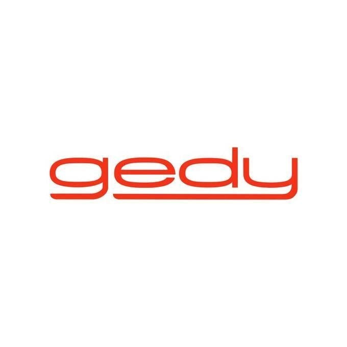 Gedy Set Scopino Manico con Ciuffo e Disco Bianco