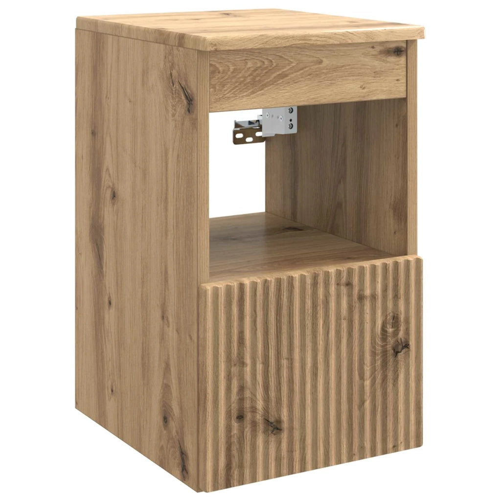 Set di mobili per il bagno 6 pz Rovere Artigianale 3407166