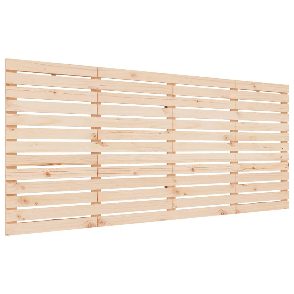 Testiera | Testata da Parete 166x3x91,5 cm in Legno Massello di Pino