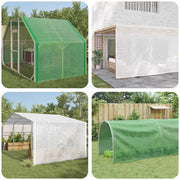 Telo con Occhielli Verde 4 x 15 m 260 gsm PE 42039285