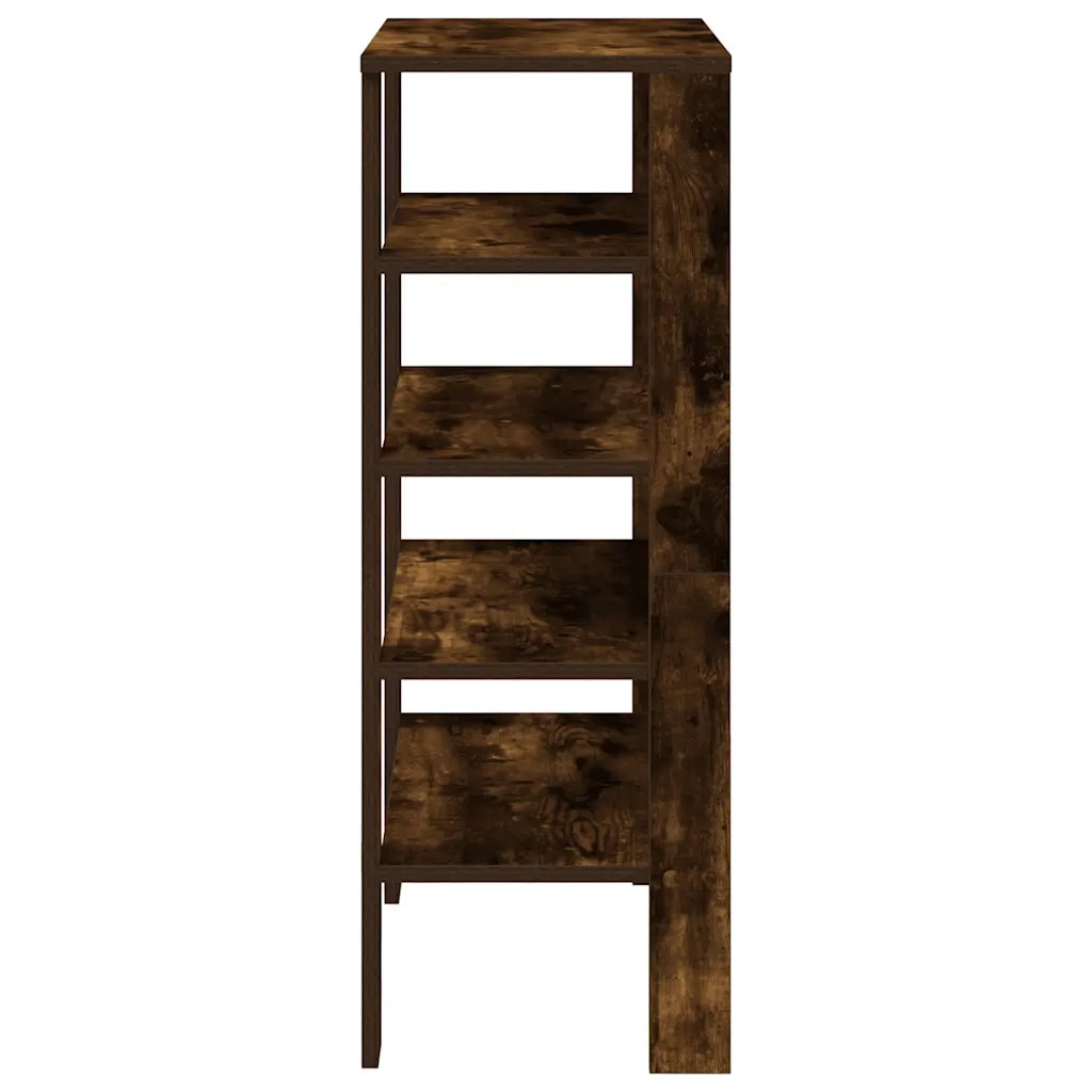 Scarpiera | Mobile per scarpe Rovere Fumo 61x32x87,5 cm in Legno Multistrato