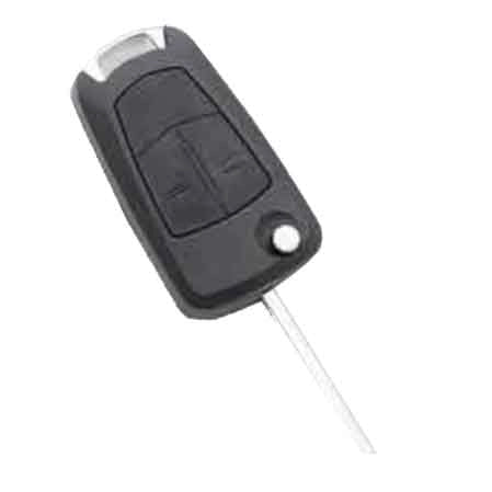 GUSCIO PER CHIAVE AUTO OPEL 'HU100RS2' 2 Bottoni