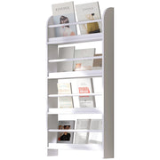 Libreria a muro ¨C Minimal ¨C bianco 59x12x113 cm