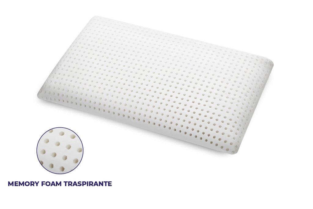Cuscino in 100% Memory Foam – Traspirante Anallergico indeformabile