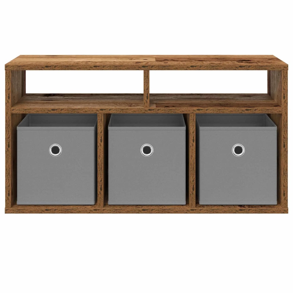 Lowboard con cassetto Legno vecchio 72 x 22,5 x 38 cm CFW5254041