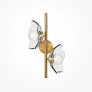 Maytoni applique moderna Miracle 2 luci G9 ottone metallo vetro