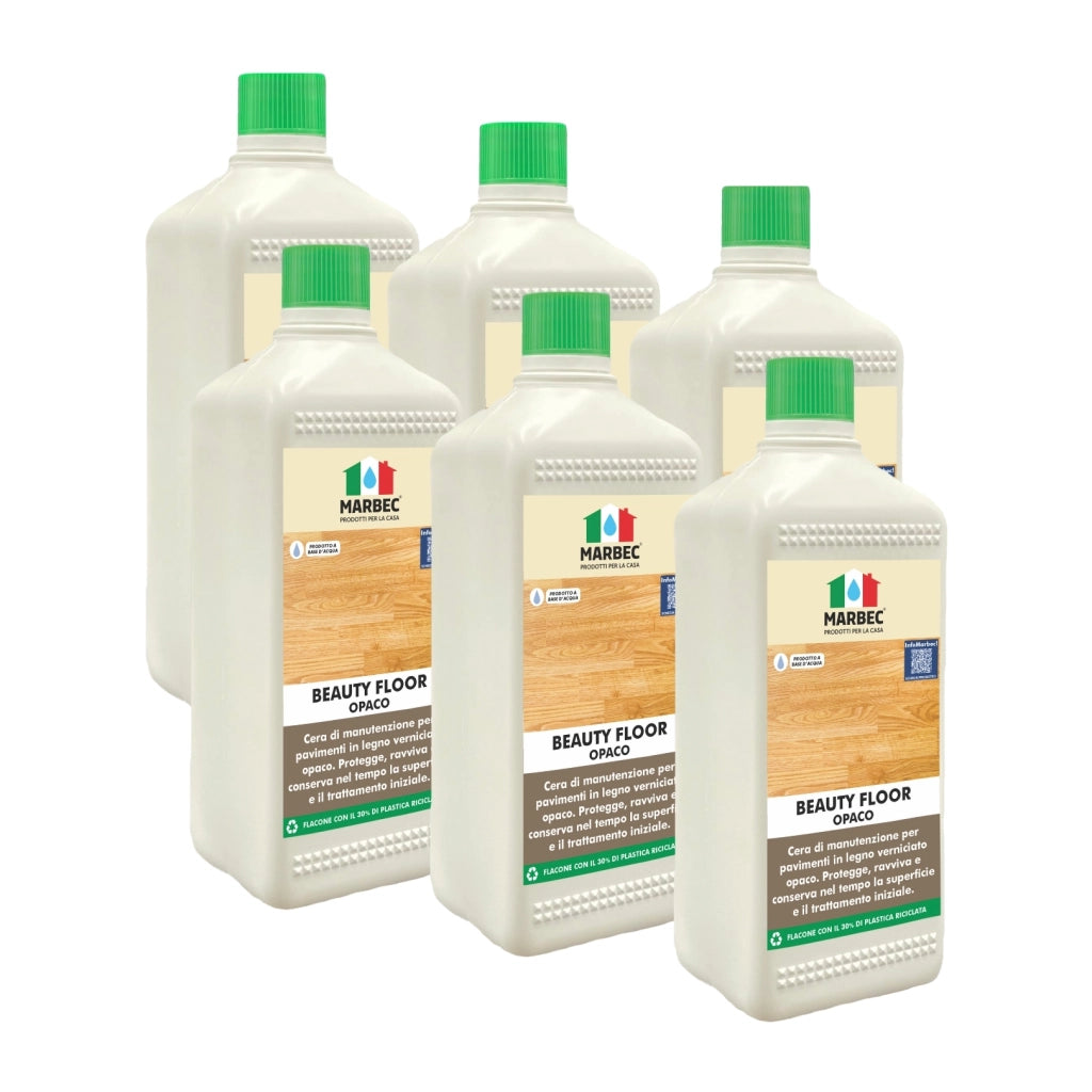 Cera per parquet BEAUTY FLOOR OPACO   1LTx6Pz