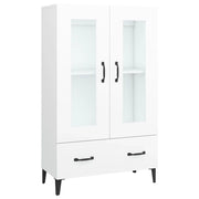 Credenza | Madia | Buffet da pranzo | Armadio da pranzo Bianca 70x31x115 cm in Legno Ingegnerizzato