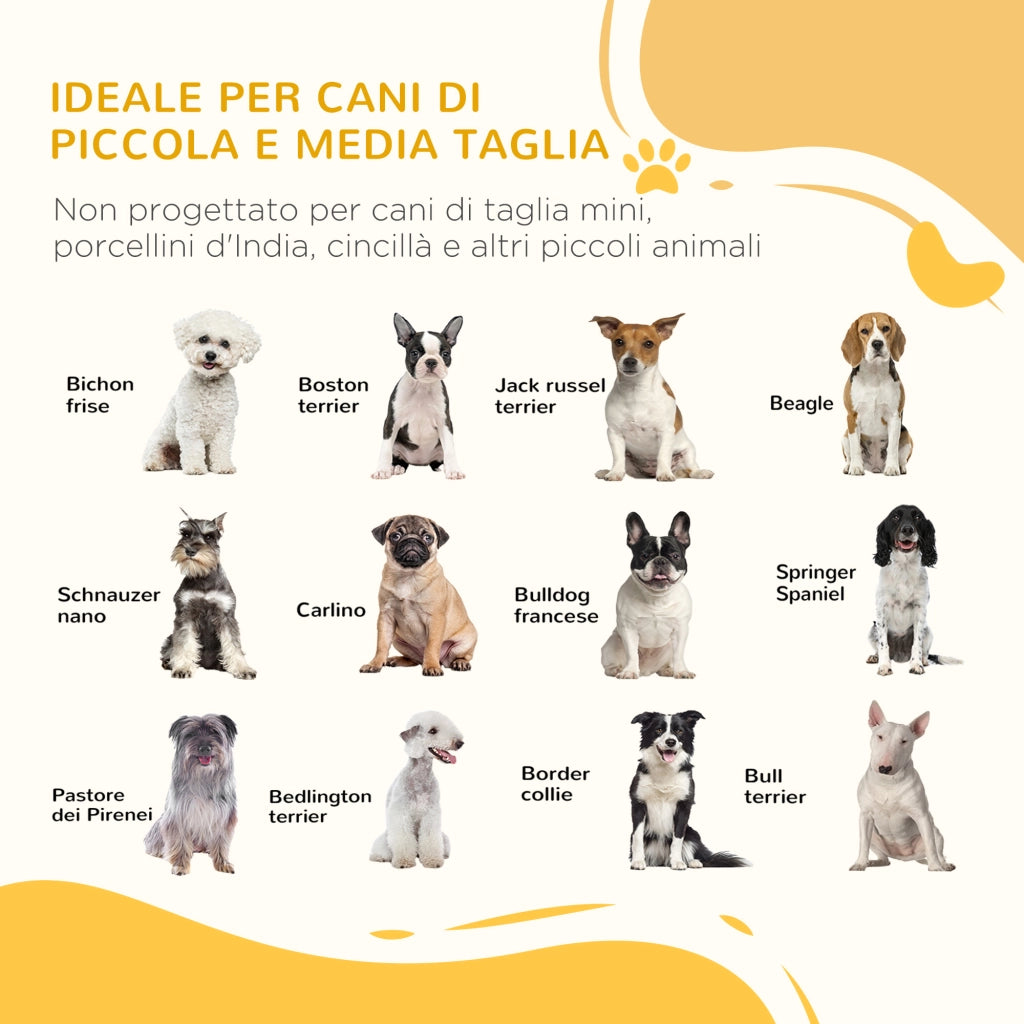Cancello per Cani Pieghevole 3 Pannelli ¨C Zephmum ¨C Legno Pino Marrone Scuro 181x35x76 cm